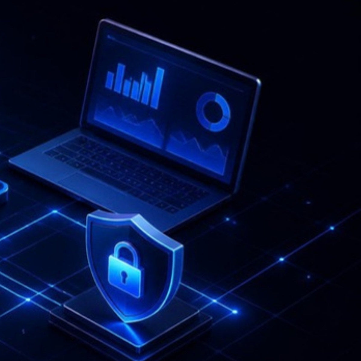 Analytics dashboard illustration
