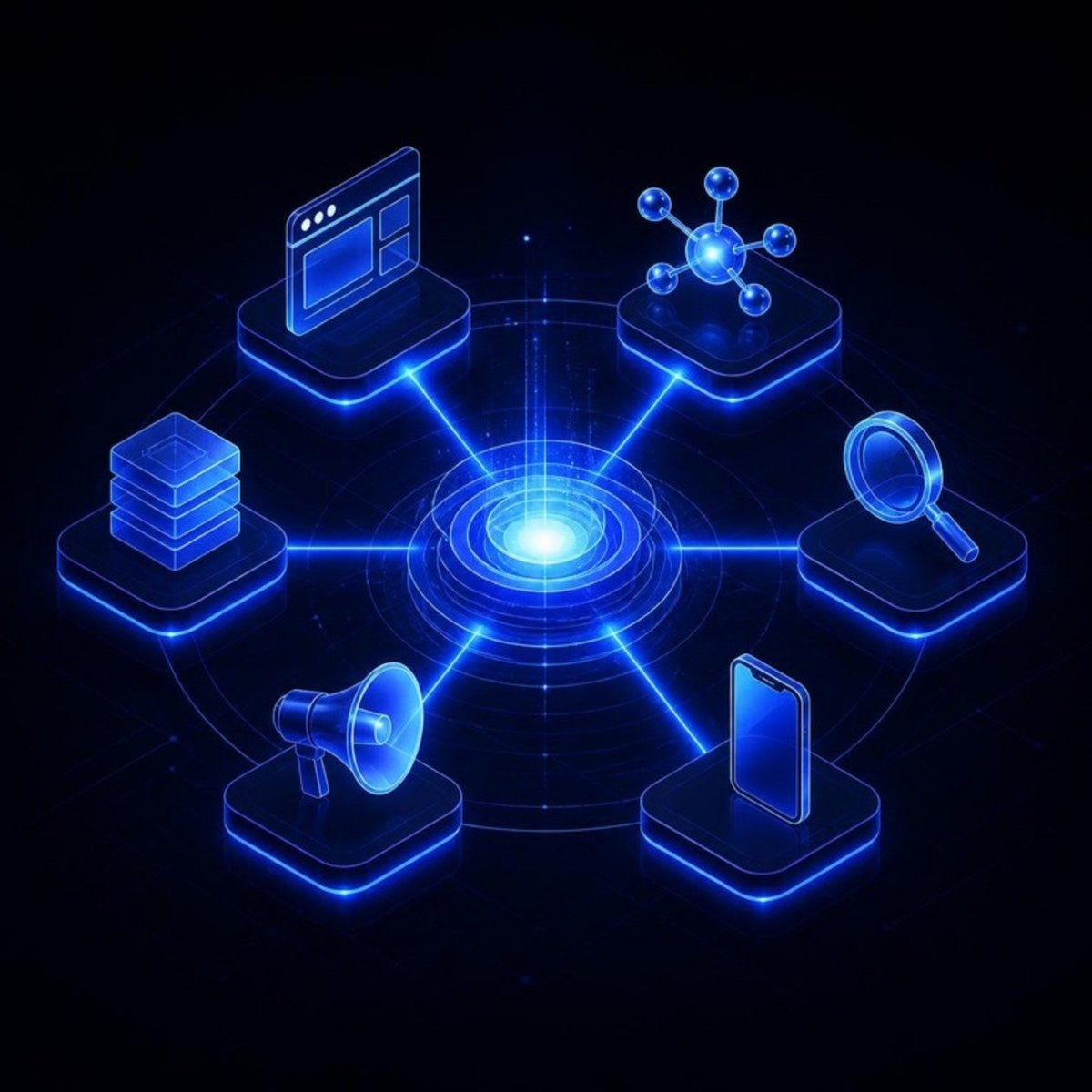 Connected services illustration