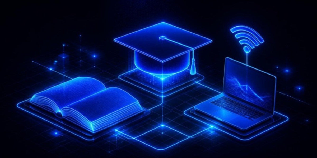 Education technology illustration